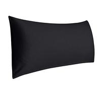 Sourcingmap Cotton Envelope Body Pillow Cover 1 Pack, Black
