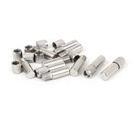Sourcingmap Cupboard Cabinet 8mm Dia Pin Shelves Supporter Holder Shelf Support 10pcs