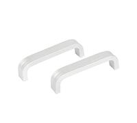 Sourcingmap Cupboard Drawer Door 70mm Length Alloy Pull Handle Silver Tone 2 Pcs