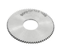 Sourcingmap Cutting Tool 50mm x 16mm x 2mm 72 Peg Teeth HSS Slitting Saw Blade