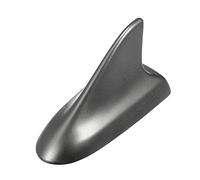 sourcingmap Dark Gray Plastic Shark Fin Pattern Car Adhesive Decorative Antenna