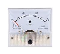 Sourcingmap DC 0-300V Analog Panel Voltage Gauge Volt Meter 85C1 2.5% Error Margin