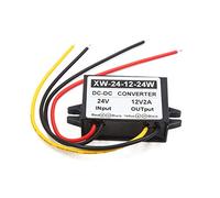 Sourcingmap DC 24V to 12V 2A 24W Car Reducer Power Supply Converter Transformer