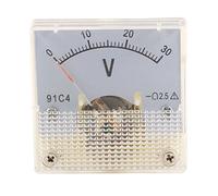 sourcingmap DC0-30V Analog Panel Voltmeter Voltage Meter Measuring Gauge Class 2.5