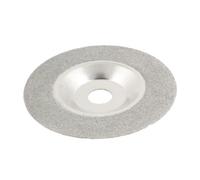 Sourcingmap Diamond Saw Blade Grinding Cup Wheel 100mm x 15mm x 1.2mm Silver Tone