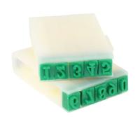 Sourcingmap Digits Stamp, Green Rubber Head Rubber Stamps Vintage Number (a13051700ux0038)