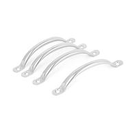 Sourcingmap Drawer Closet 105mm Hole Distance Stainless Steel Bow Shape Pull Handle 4pcs