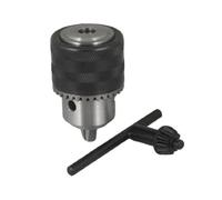 sourcingmap Drill Chucks, 3/8-24UNF Threaded 1.5-13mm Capacity with Chuck Key for Electric Impact Corded Cordless Drill