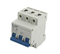 Sourcingmap® DZ47-63 C6 6A 400VAC 6000A Breaking Capacity 3 Poles Circuit Breaker