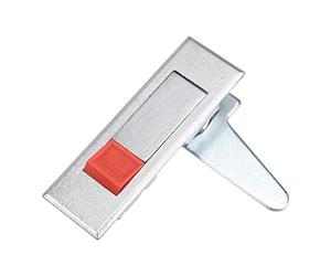Sourcingmap Electric Cabinet Door Cam Lock, Fit for 0.16-inch(4mm) Thick Panel, Red Push Button, MS603-2
