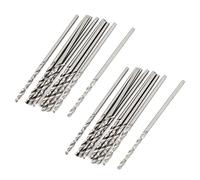 Sourcingmap Electric Drill HSS 1.2mm Dia Tip Straight Shank Twist Drill Bits 20PCS