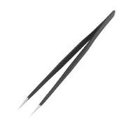Sourcingmap ESD-2011 Tweezers, Anti-Static Non-Magnetic Stainless Steel Straight Pointed Tip for Craft Jewelry Electronics, 5.5" Overall Length