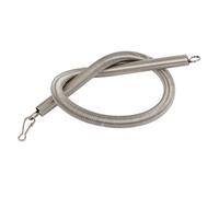 Sourcingmap Extension Spring - 0.8mm Wire Dia, 8.5mm OD, 310mm Free Length Spring Steel Small Dual Hook Tension Spring