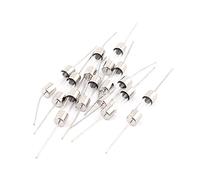 sourcingmap Fast Blow Axial Leaded Glass Tube Fuses 5 x 20mm 250V 1A 10pcs