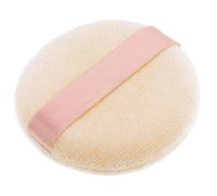 Sourcingmap® Forever Yung Women Facial Cosmetic Tool Round Light Pink Sponge Powder Puff