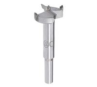 Sourcingmap Forstner Drill Bits 32mm, Tungsten Carbide Wood Hole Saw Auger Opener, Woodworking Hinge Hole Drilling Boring Bit Cutter (Gray)