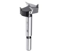 Sourcingmap Forstner Drill Bits 38mm, Tungsten Carbide Wood Hole Saw Auger Opener, Woodworking Hinge Hole Drilling Boring Bit Cutter (Black, Silver Tone)
