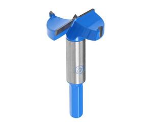 sourcingmap Forstner Drill Bits 42mm, Tungsten Carbide Wood Hole Saw Auger Opener, Woodworking Hinge Hole Drilling Boring Bit Cutter (Blue, Gray)