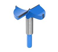 sourcingmap Forstner Drill Bits 60mm, Tungsten Carbide Wood Hole Saw Auger Opener, Woodworking Hinge Hole Drilling Boring Bit Cutter (Blue, Gray)