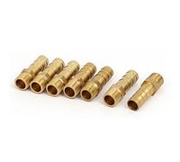 sourcingmap G 1/8 Male Thread 8mm Dia Hose Barb Fittings Pipe Connectors Couplers 7pcs