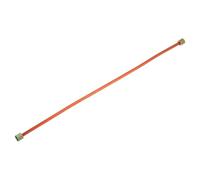 Sourcingmap G1/8 Hex Nut 400 Length Air Compressor Exhaust Tube Replacement Copper Tone