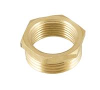 Sourcingmap G1 Male to G3/4 Female Hex Thread Bushing Piping Connector Adapter
