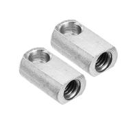 sourcingmap Gas Spring End Fitting M8 Female Thread 8mm Hole Dia A3 Steel 2pcs