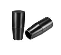 Sourcingmap Handwheel M10 Female Thread Hand Grip Handle Plastic 50mm Length 9 Pcs