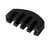 sourcingmap Violin Mute, Rubber 1/2 3/4 4/4 Practice Violin Mute Full Size, Violin Silence Claw Style for Musical String Instrument Accessories, Black