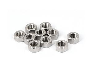 Sourcingmap Hex Nuts, 3/8-16 UNC 304 Stainless Steel Thread Hexagon Nut 10pcs