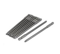 Sourcingmap Hex Shank 120mm Long PH2 5mm Magnetic Phillips Screwdriver Bit 10pcs