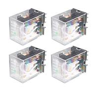Sourcingmap HH52P DC 24V Coil DPDT 2NO 2NC 8P General Purpose Power Relay 4 Pcs