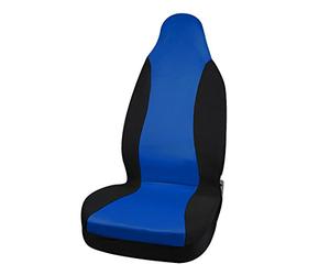 sourcingmap High Back Bucket Auto Car Seat Cover,Polyester, Blue