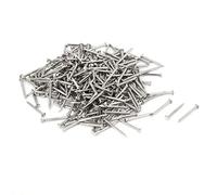 Sourcingmap Home Furniture 3mm x 17mm Upholstery Thumb Tack Nail Push Pin Silver Tone 300pcs