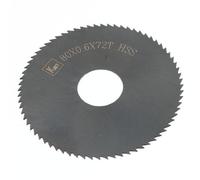 Sourcingmap HSS 72 Teeth 80mm x 0.6mm x 22mm Slitting Saw Blade Spare Part