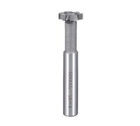 Sourcingmap HSSAL T Slot End Mill Milling Cutter 6 Flutes 16mm Cutting Dia 4mm Depth