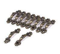 Sourcingmap Jewelry Box Door Arch Shape Pull Handle 30mm Hole Center Distance 10pcs