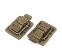 Sourcingmap Jewelry Box Vintage Style Fastener Hasp Toggle Latch Bronze Tone 2pcs