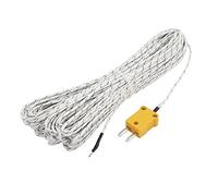 sourcingmap K Type -30C to + 400C Probe Measuring Thermocouple Sensor Wire 20 Meters