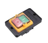 sourcingmap KAO-5M AC 220V/380V 10A I/O Locking Water Proof Pushbutton Switch