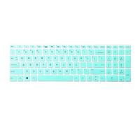 sourcingmap Silicone Keyboard Cover Protector for HP Pavilion 15 Laptop, Ultra Thin Protective Laptop Keyboard Cover Film Accessories, Turquoise