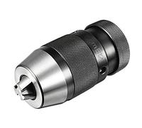 Sourcingmap Keyless Drill Chuck B12 Taper Mount Adjustable 1/32"-3/8" 3-Jaw for Lathes Milling Drilling Machine