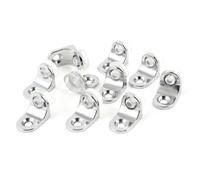 Sourcingmap L Shaped Corner Glass Cabinet Shelf Support Suction Bracket 10 Pcs