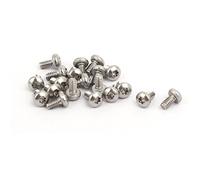 Sourcingmap M1.6 x 3mm 304 Stainless Steel Torx Pan Head Screws Bolts Fasteners 20pcs