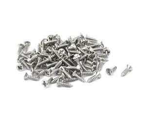 Sourcingmap M1.6 x 6mm Cross Head Countersunk Self Tapping Screw 100 Pcs