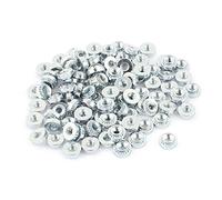 Sourcingmap M2.5-1 Knurled Metal Self Clinching Nut Fastener 100pcs