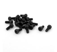 Sourcingmap M2.5 x 6mm 12.9 Alloy Steel Hex Socket Head Cap Screw Bolt Black 20pcs