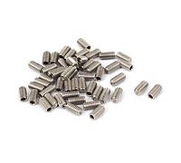 Sourcingmap M2.5x5mm Cup Point Hex Socket Grub Set Screws 50pcs for Gear