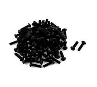 Sourcingmap M2.5x9mm Thread Button Head Hex Socket Cap Screw Bolt 100pcs