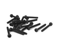 Sourcingmap M2 x 14mm 12.9 Alloy Steel Hex Socket Head Cap Screws Bolt Black 20pcs